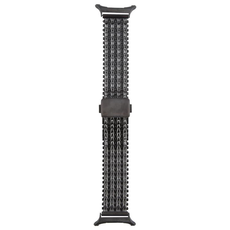 For Samsung Galaxy Watch Ultra 47mm / Ultra 2025 Magnetic Snap Clasp Steel Mesh Metal Watch Band
