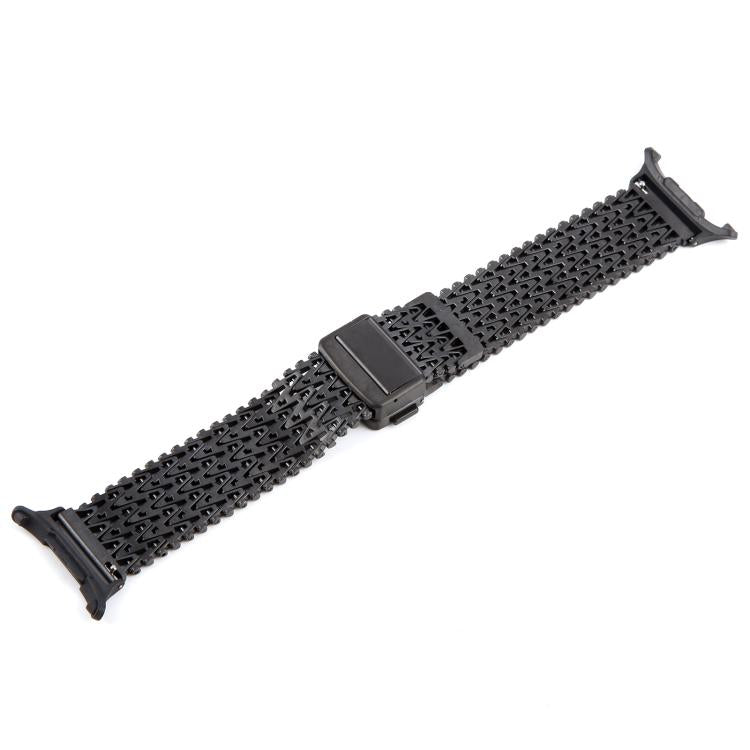For Samsung Galaxy Watch Ultra 47mm / Ultra 2025 Magnetic Snap Clasp Steel Mesh Metal Watch Band