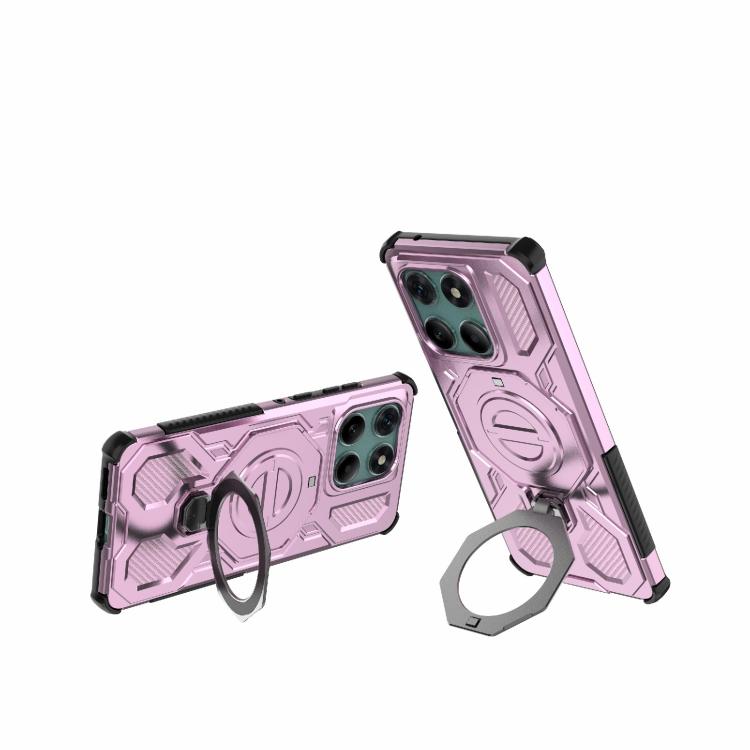 For Motorola Edge 60 Fusion 5G Global J-20 Solid Color MagSafe Magnetic TPU+PC Phone Case