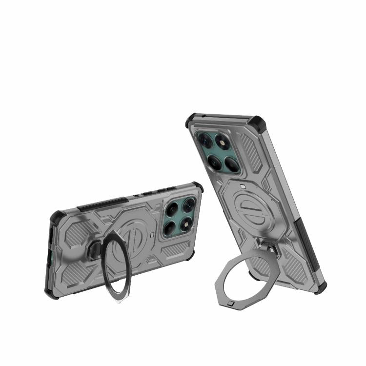 For Motorola Edge 60 Fusion 5G Global J-20 Solid Color MagSafe Magnetic TPU+PC Phone Case