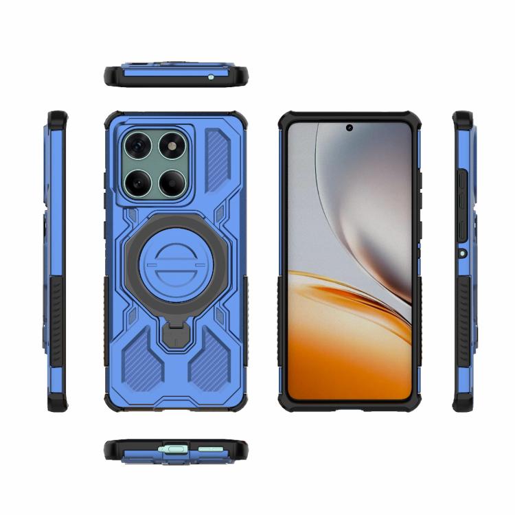 For Motorola Edge 60 Fusion 5G Global J-20 Solid Color MagSafe Magnetic TPU+PC Phone Case