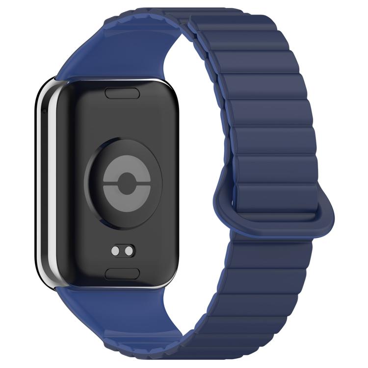 For Xiaomi Band 10 Pro / Redmi Watch 6 / 5 Two Color Magnetic Silicone Watch Band