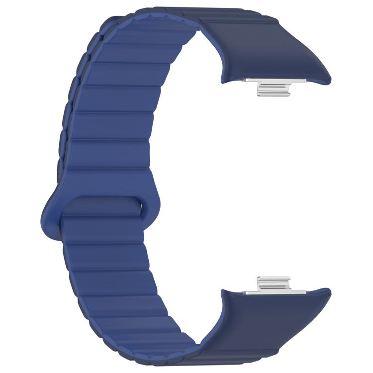 For Xiaomi Band 10 Pro / Redmi Watch 6 / 5 Two Color Magnetic Silicone Watch Band