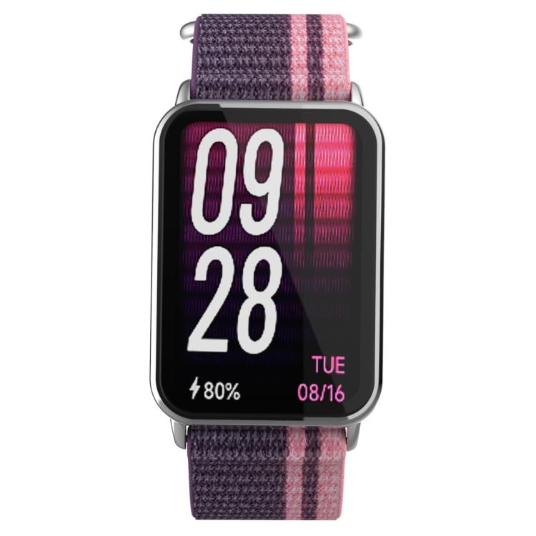 For Xiaomi Band 10 Pro / Redmi Watch 6 / 5 Nylon Loop Hook and Loop Fastener Watch Band