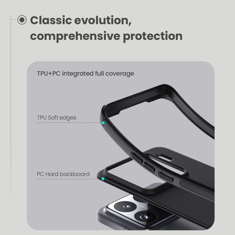 For Xiaomi 15S Pro NILLKIN Frosted Shield Pro Magnetic Magsafe Phone Case - Black