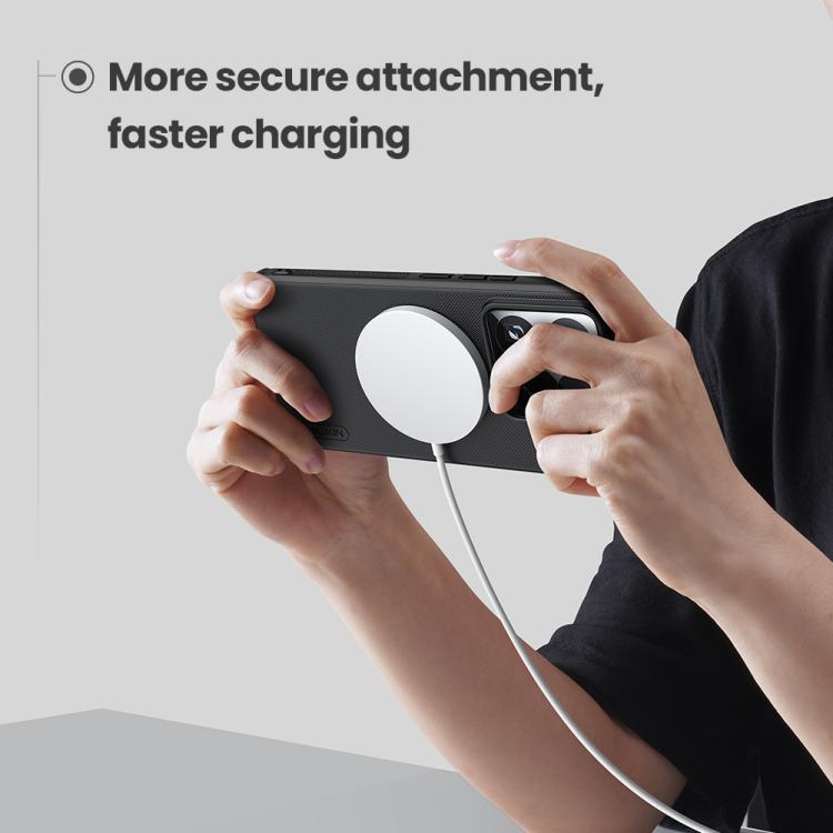 For Xiaomi 15S Pro NILLKIN Frosted Shield Pro Magnetic Magsafe Phone Case - Black