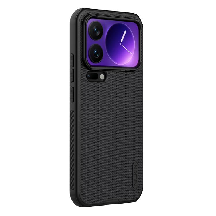 For Xiaomi 17 Pro Max NILLKIN Frosted Shield Pro Magnetic Magsafe Phone Case - Black