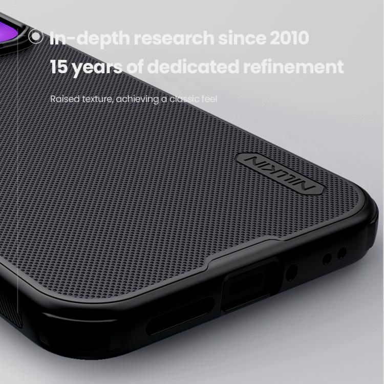 For Xiaomi 17 Pro Max NILLKIN Frosted Shield Pro Magnetic Magsafe Phone Case - Black
