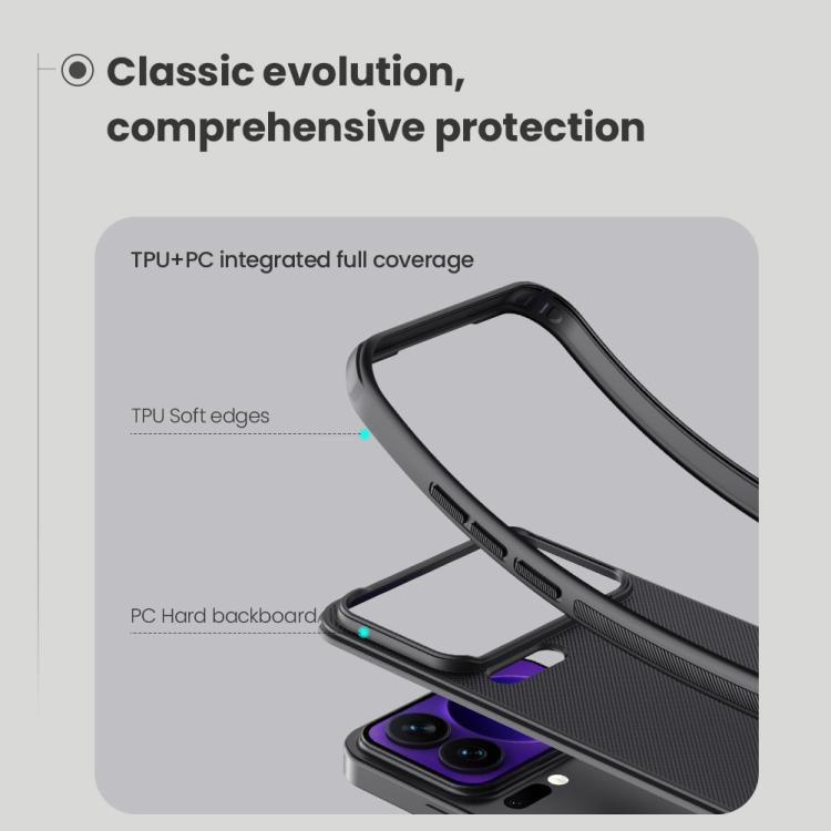 For Xiaomi 17 Pro Max NILLKIN Frosted Shield Pro Magnetic Magsafe Phone Case - Black