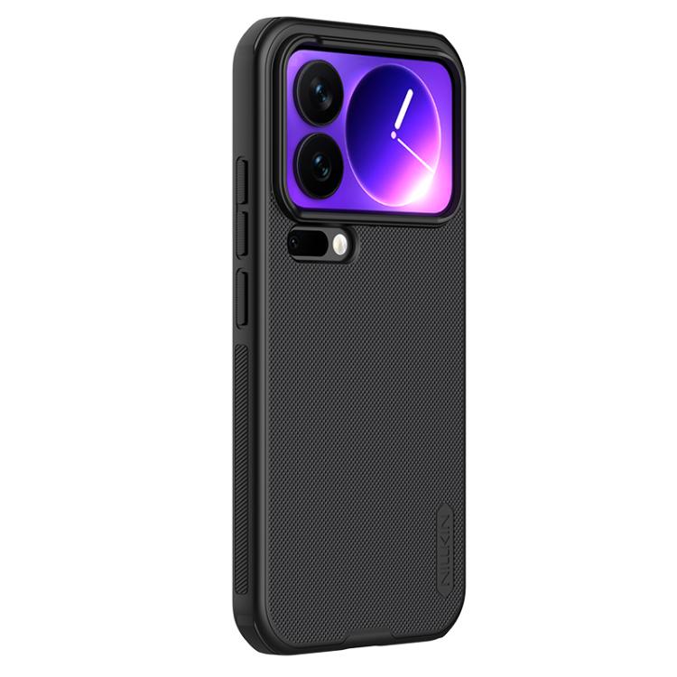 For Xiaomi 17 Pro NILLKIN Frosted Shield Pro Magnetic Magsafe Phone Case - Black