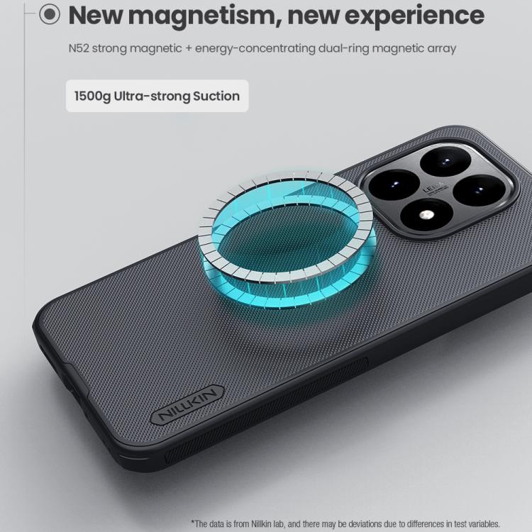 For Xiaomi 15T 5G NILLKIN Frosted Shield Pro Magnetic Magsafe Phone Case - Black