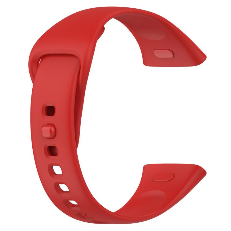 For Redmi Watch 3 xDfind Solid Color Silicone Watch Band, with Button