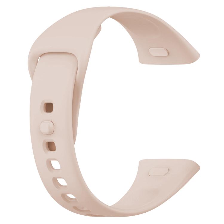 For Redmi Watch 3 xDfind Solid Color Silicone Watch Band, with Button