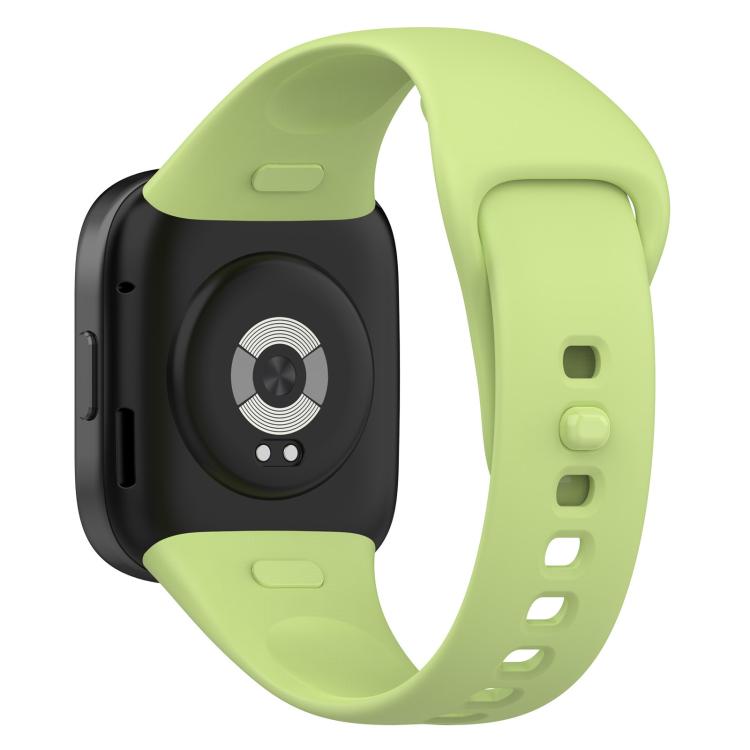 For Redmi Watch 3 xDfind Solid Color Silicone Watch Band, with Button