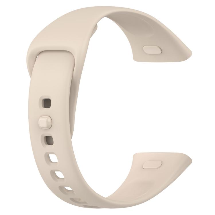 For Redmi Watch 3 xDfind Solid Color Silicone Watch Band, with Button