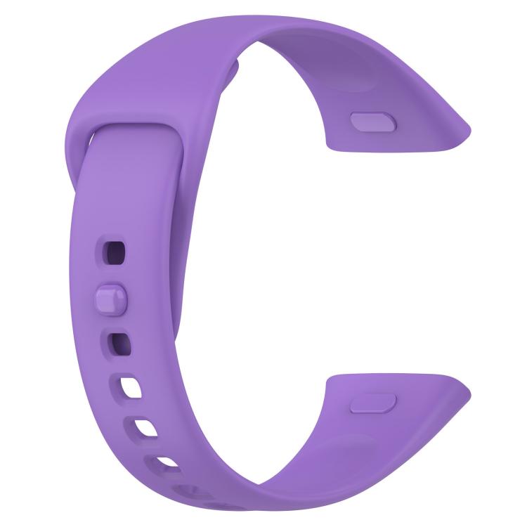 For Redmi Watch 3 xDfind Solid Color Silicone Watch Band, with Button
