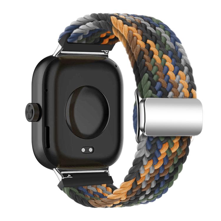 For Xiaomi Band 10 Pro / Redmi Watch 6 / 5 Braided Loop Magnetic Buckle Watch Band