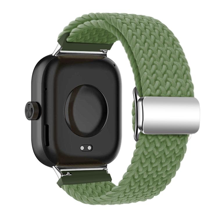 For Xiaomi Band 10 Pro / Redmi Watch 6 / 5 Braided Loop Magnetic Buckle Watch Band