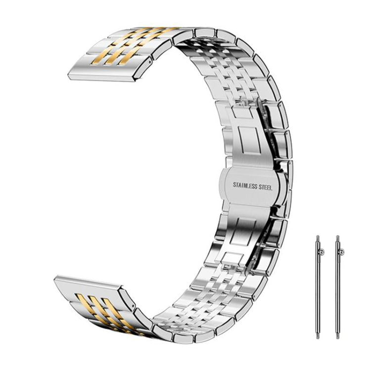 14mm xDfind Seven-bead Solid Stainless Steel Watch Band