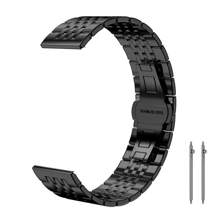 22mm xDfind Seven-bead Solid Stainless Steel Watch Band