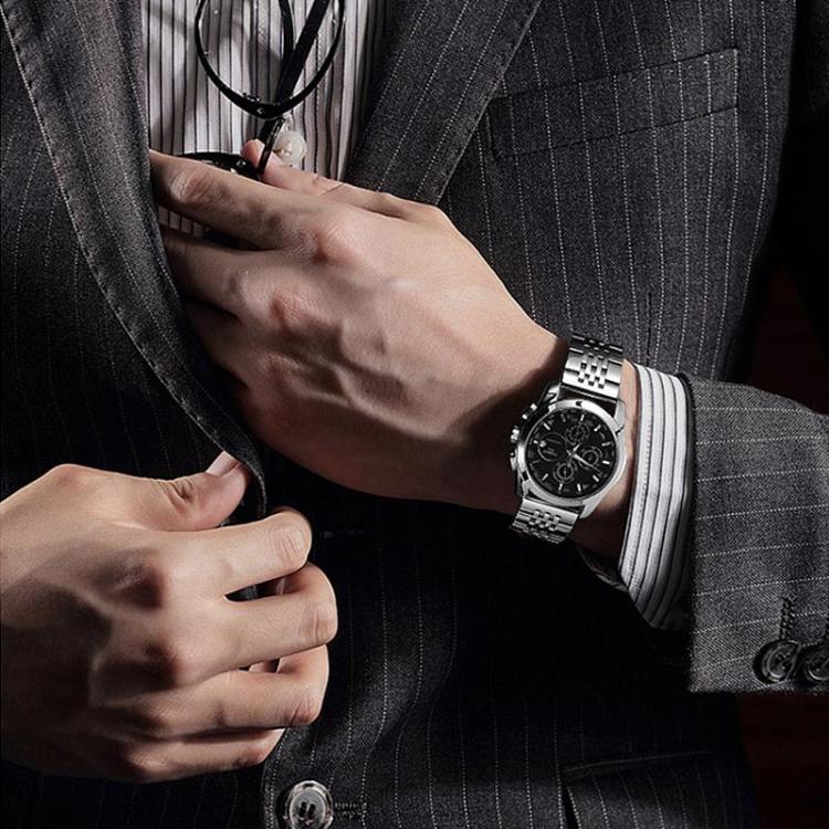22mm xDfind Seven-bead Solid Stainless Steel Watch Band