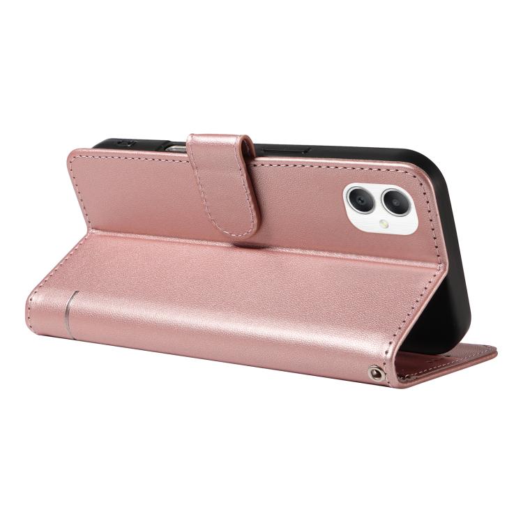 For Samsung Galaxy A07 5G Adorable Cat Embossed Pattern Flip Leather Phone Case