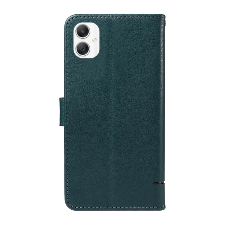 For Samsung Galaxy A07 5G Adorable Cat Embossed Pattern Flip Leather Phone Case