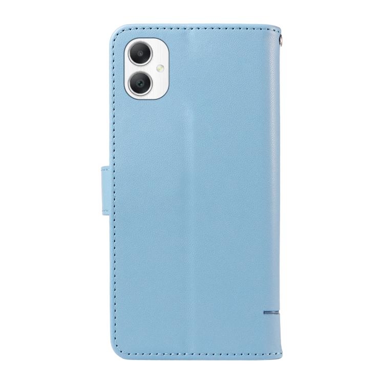 For Samsung Galaxy A07 5G Adorable Cat Embossed Pattern Flip Leather Phone Case