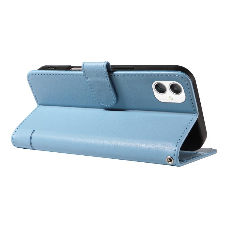 For Samsung Galaxy A07 5G Adorable Cat Embossed Pattern Flip Leather Phone Case