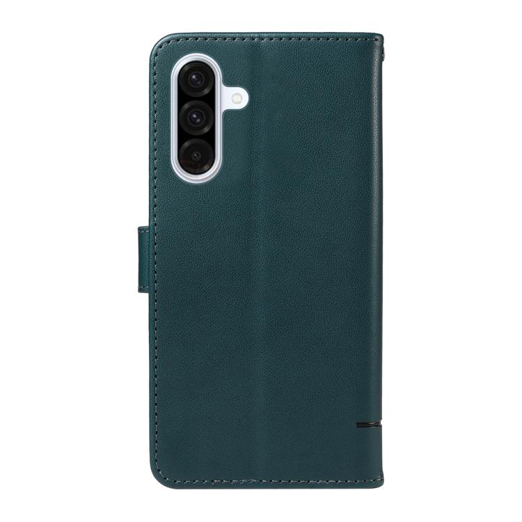 For Samsung Galaxy A36 5G / M56 5G Adorable Cat Embossed Pattern Flip Leather Phone Case