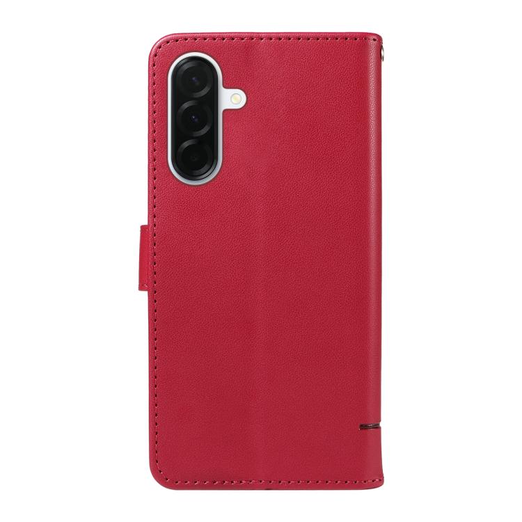 For Samsung Galaxy A37 5G Adorable Cat Embossed Pattern Flip Leather Phone Case