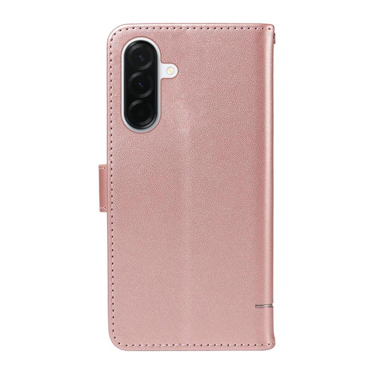 For Galaxy A27 5G Adorable Cat Embossed Pattern Flip Leather Phone Case