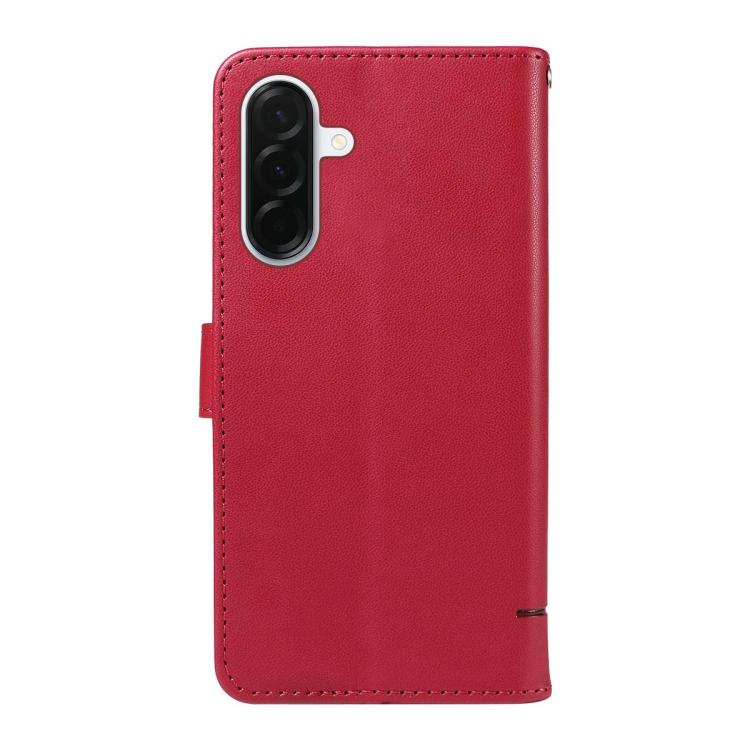 For Galaxy A27 5G Adorable Cat Embossed Pattern Flip Leather Phone Case