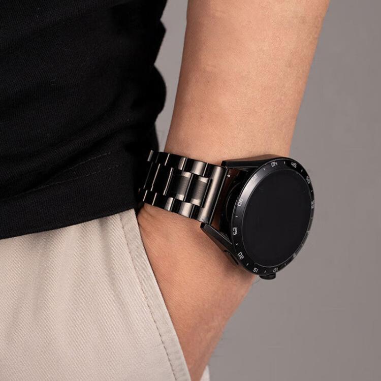 14mm xDfind Five-bead Solid Stainless Steel Butterfly Buckle Watch Band