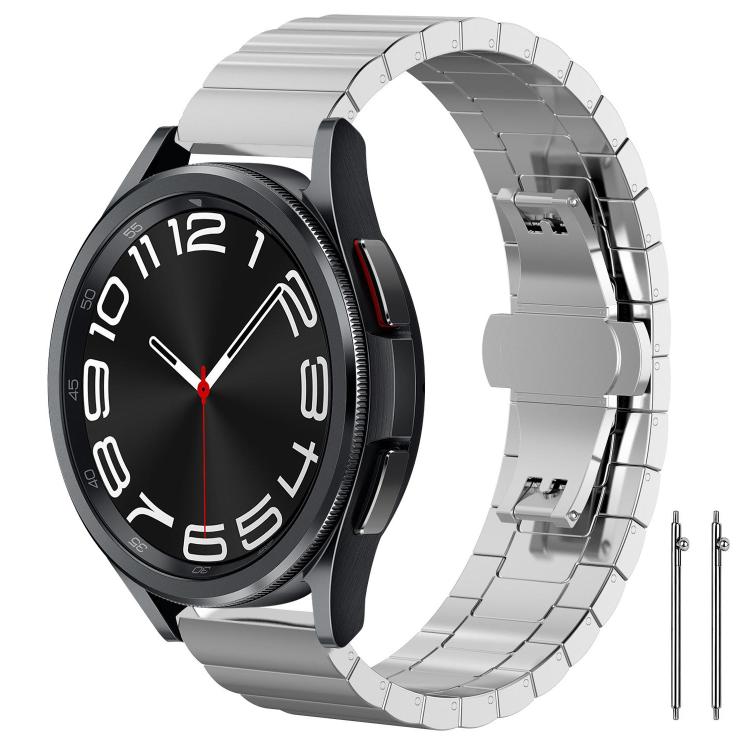 20mm xDfind One-bead Bamboo Solid Stainless Steel Watch Band