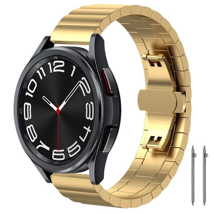 20mm xDfind One-bead Bamboo Solid Stainless Steel Watch Band