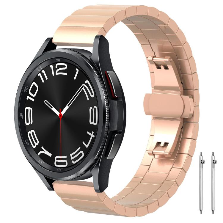 20mm xDfind One-bead Bamboo Solid Stainless Steel Watch Band