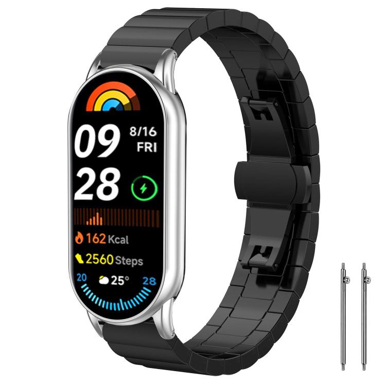 14mm xDfind One-bead Bamboo Solid Stainless Steel Watch Band