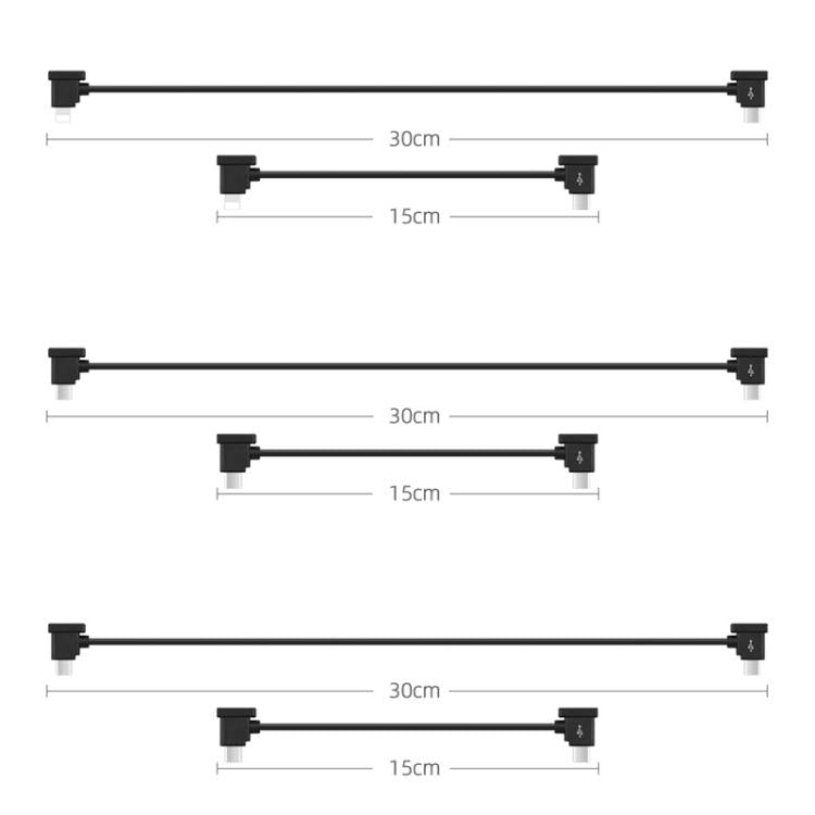 BRDRC Converting Data Cable for DJI Mini 4 Pro / Mavic 3 / Air 2 / Air 2S, Type:15cm Type-C to Android