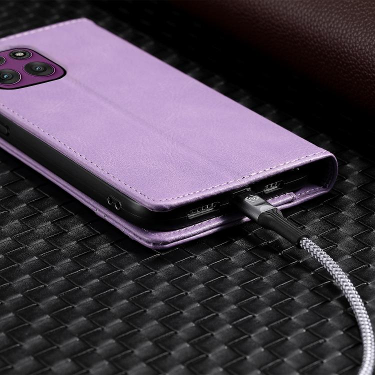 For Motorola Edge 60 Pro TTUDRCH RFID Retro Texture Magnetic Leather Phone Case