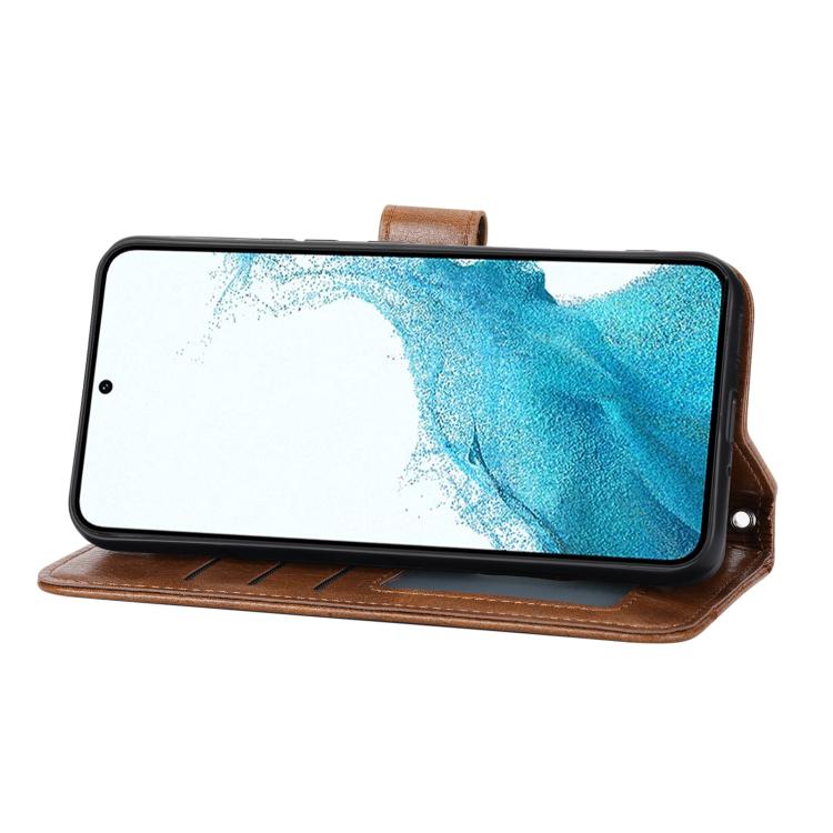 For Samsung Galaxy A37 5G Oil Skin Zipper Wallet Leather Phone Case