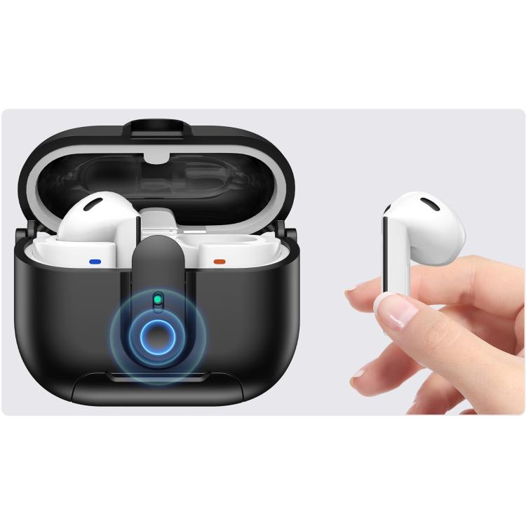 For Samsung Galaxy Buds3 / Buds3 Pro One-piece Holder Wireless Earphones Case with Lanyard