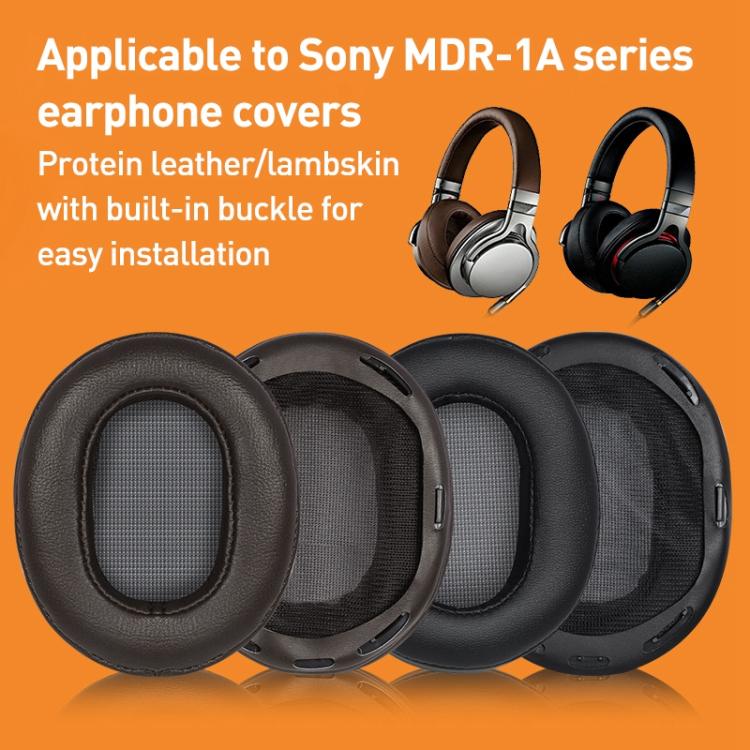 2pcs Lambskin Earphone Replacement Earpads Pads For Sony MDR-1Abt