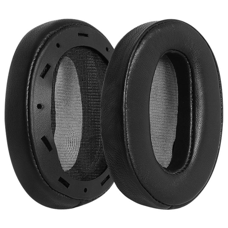 2pcs Lambskin Earphone Replacement Earpads Pads For Sony MDR-1AM2 - Black