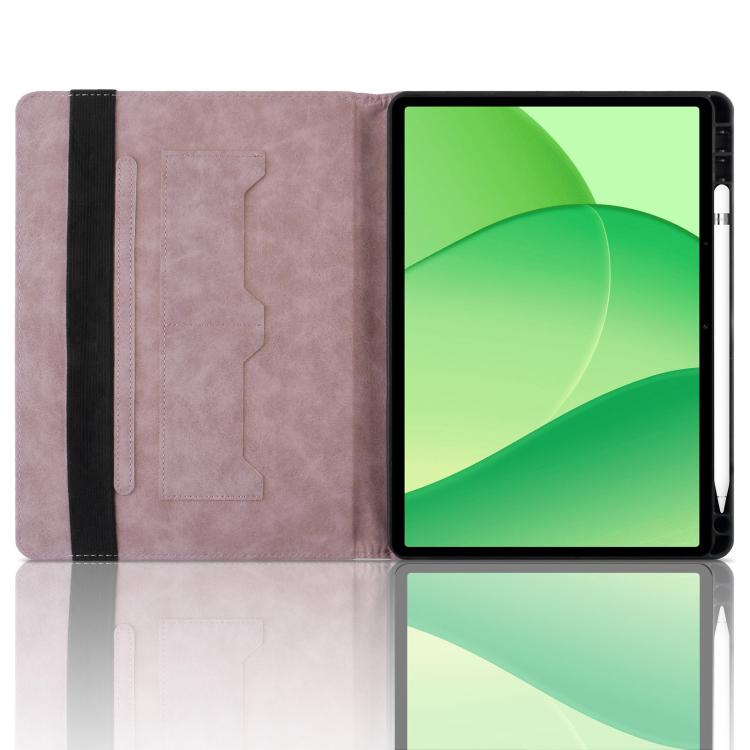 For OPPO Pad SE 11 Rhombus Embossing Leather Tablet Case