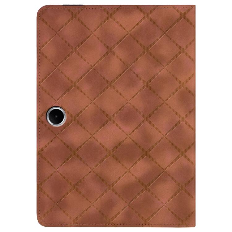 For OPPO Pad SE 11 Rhombus Embossing Leather Tablet Case