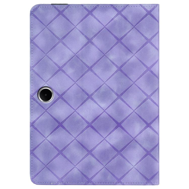 For OPPO Pad SE 11 Rhombus Embossing Leather Tablet Case