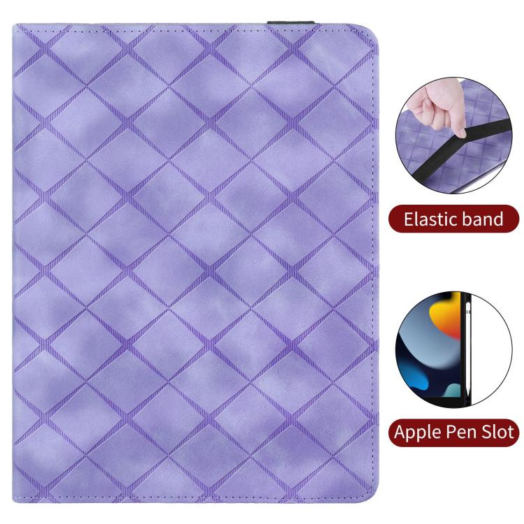 For OPPO Pad SE 11 Rhombus Embossing Leather Tablet Case