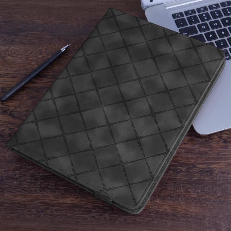 For OPPO Pad SE 11 Rhombus Embossing Leather Tablet Case