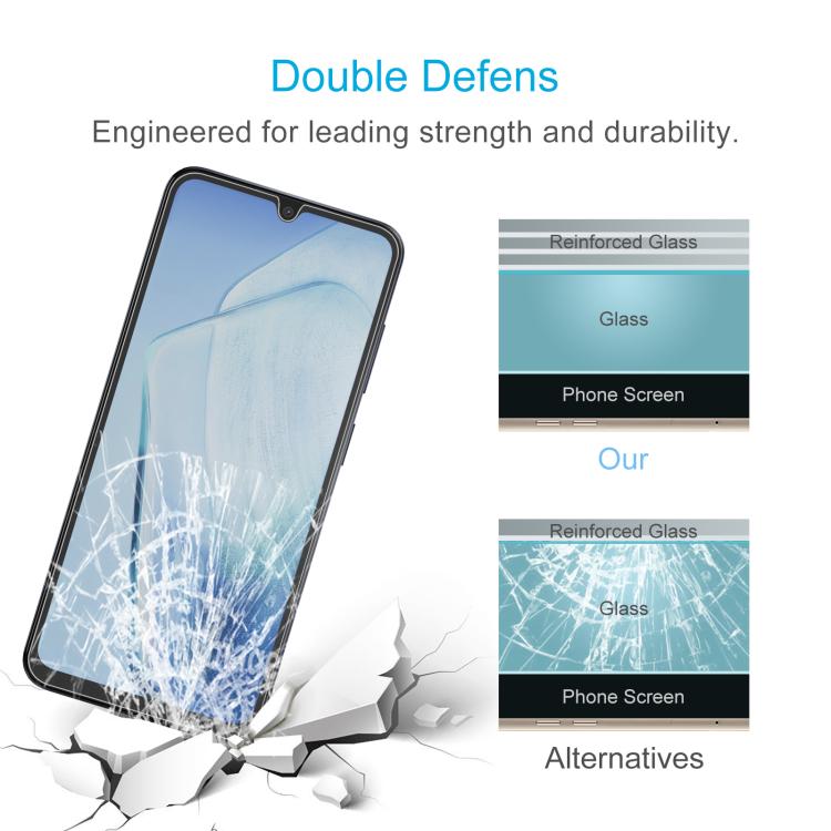 For HOTWAV Note 16 10pcs 0.3mm High Aluminum Tempered Glass Film
